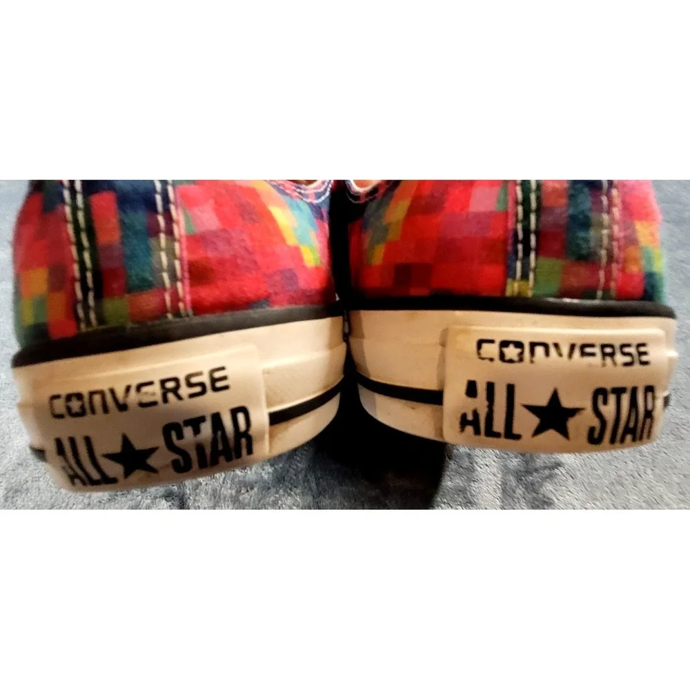 Converse Chuck Taylor All Star Pixels Women's 9 Men's 7 Bright Colors Sneakers - Picture 5 of 7